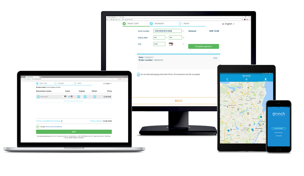 Print from any device Wireless printing from any device