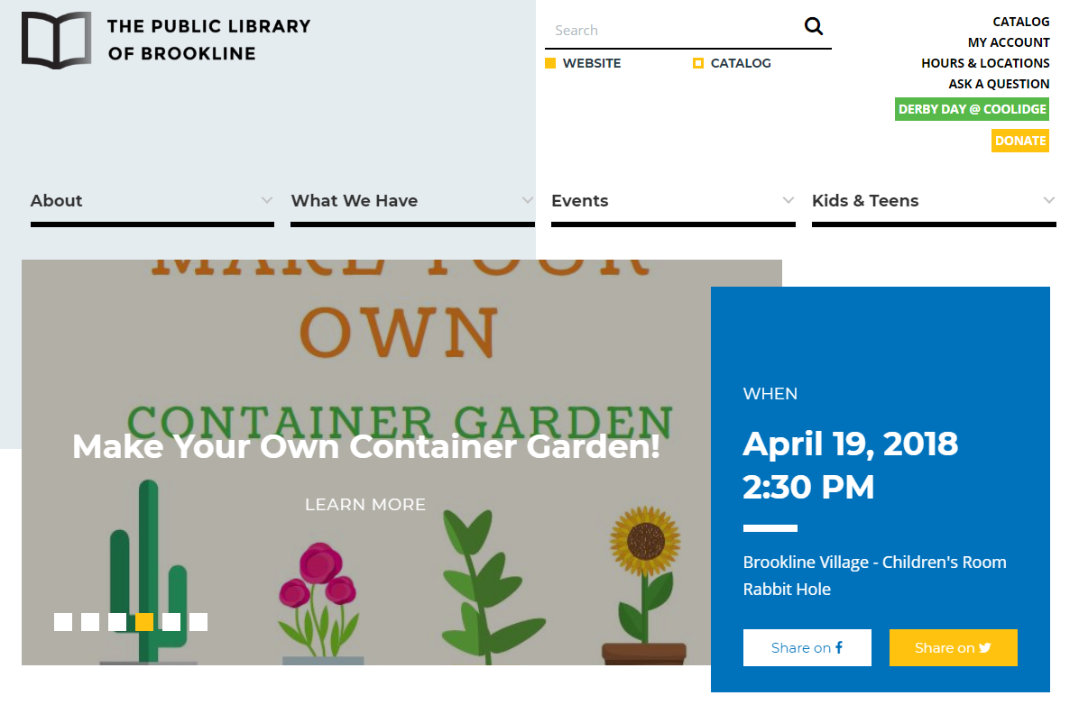 Website Promotional Channels For Libraries