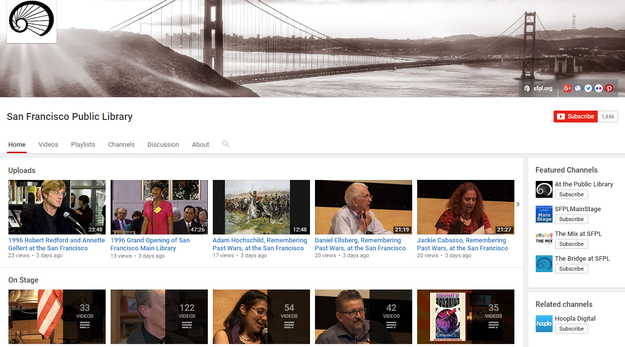 Use youtube videos to marketing your library 