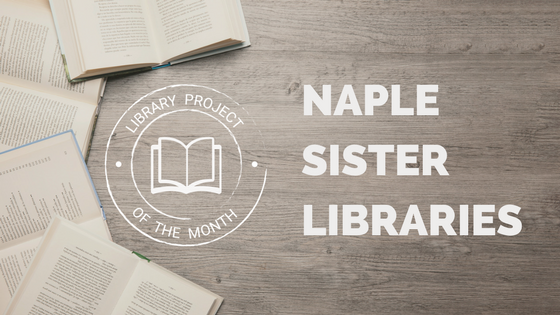 Library Project of the Month.Naple Sister Libraries