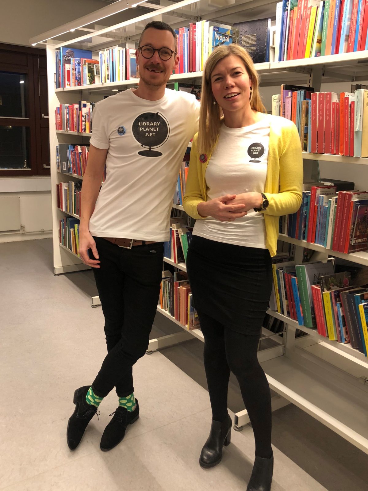 Library Planet Editors In Full Gear