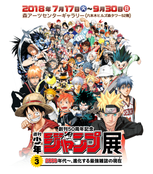 Shounen Jump Characters Collage