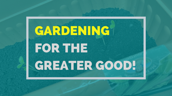 Gardening For The Greater Good!