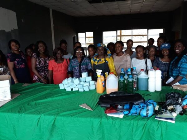 Home Cleaning Products Training For Women in the Enugu branch of the NLN