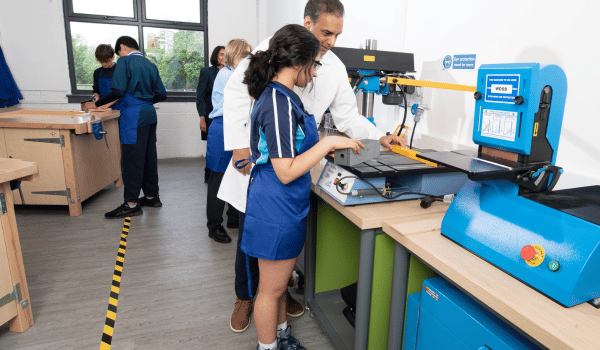 The New Classroom In St Margaret School