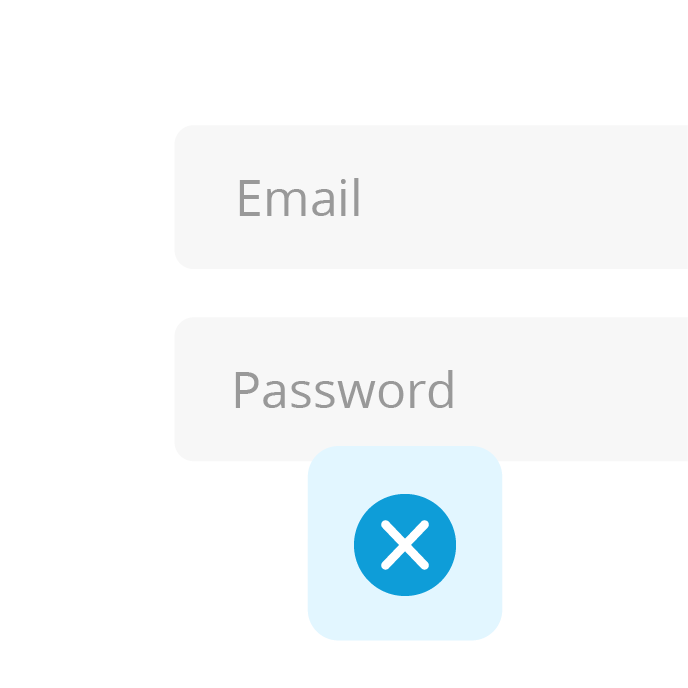 Tenants do not have to create an account to use the service