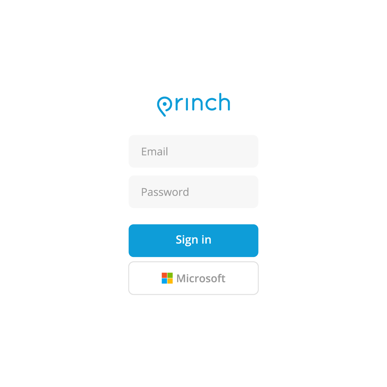 Customers can log into the Princh Administration Panel using Single Sign-On